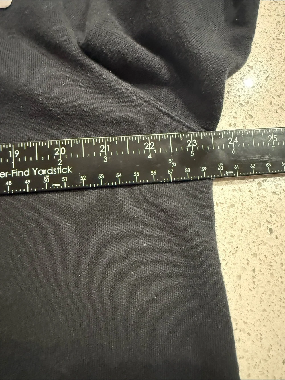 True Religion Black Hoodie with Gray Hood Lining M2